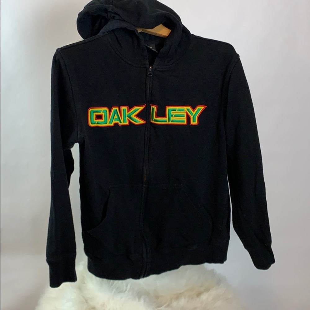 Oakley size S zip up hoodie